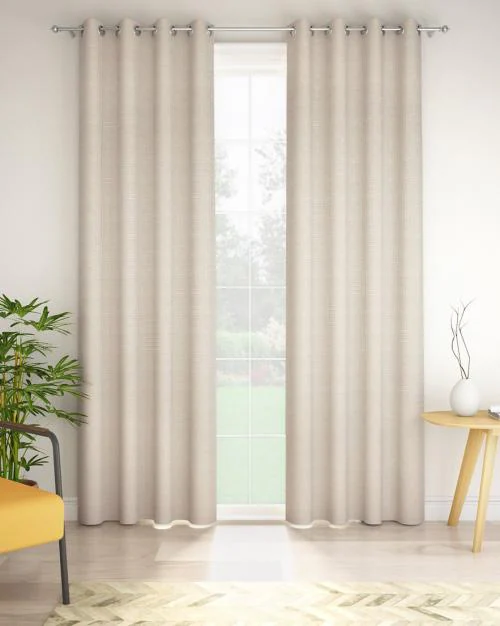 Set of 2 Printed XL Door Curtains