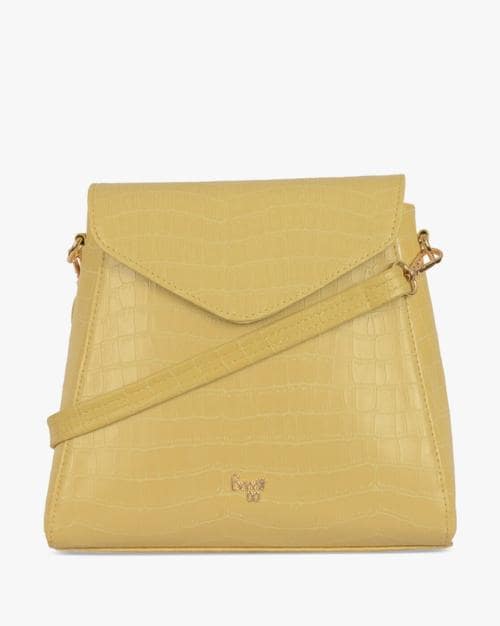 Women Croc-Embossed Backpack