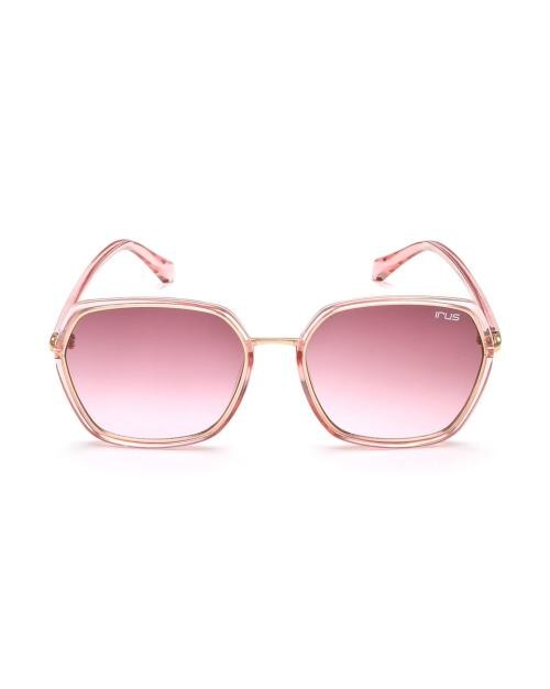 Women UV-Protected Oval Sunglasses-IRS1109C3SG