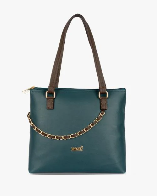 Tote Bag with Zip Closure