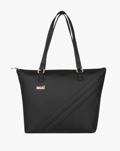 Quilted Double Handle Tote Bag