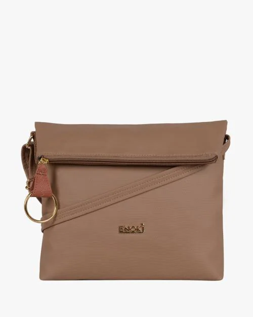 Fold Over Sling Bag with Adjustable Strap