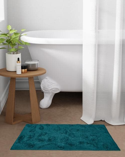 Large Size Cotton Blend Anti-Skid Bathmat