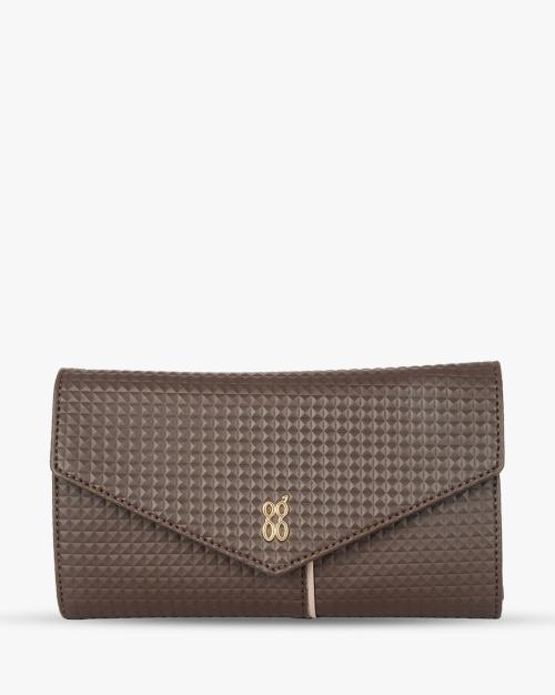 Women Geometric Patterned Tri-Fold Wallet