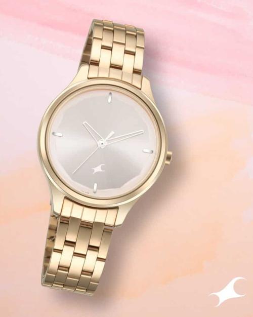 Women 6248WM01 Stunner in Rose gold Dial & Metal Strap