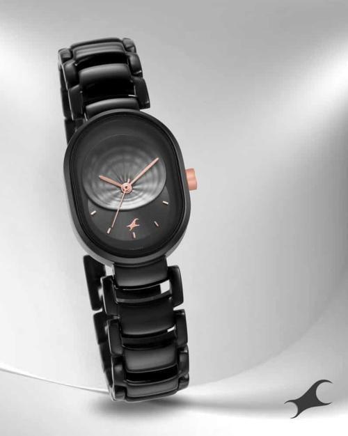 6274KM01 Uptown Retreat Analog Black Dial Watch