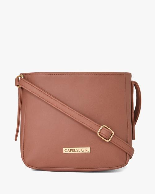 Women Sling Bag with Metal Accent