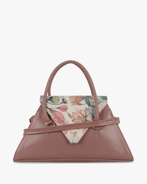 Women Floral Print Satchel