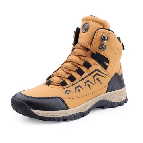 Bacca Bucci DEODAR 6 inches Riding Boots for Mountaineering Backpacking Hiking & Trekking Brown