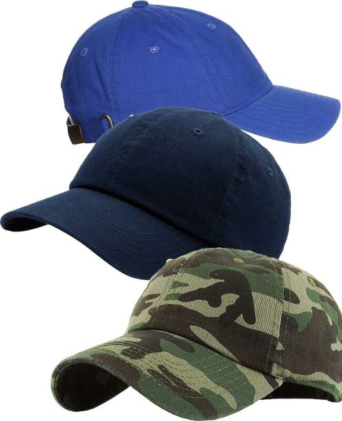 Zipper-G Unisex Royal Blue, Navy Blue, Army Baseball Cap