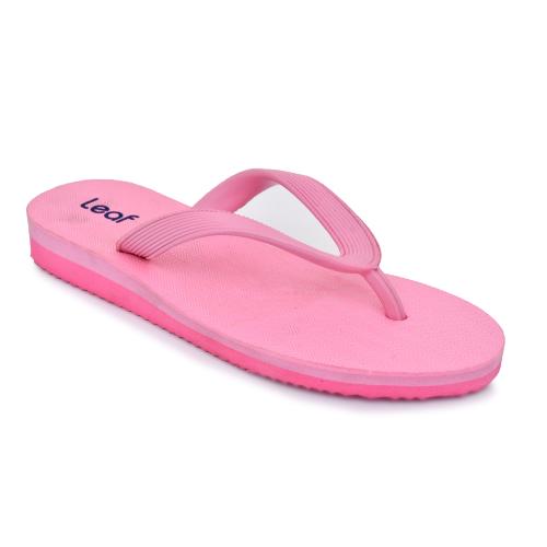 Leaf Footwear Heel Slip-On Casual Slippers for Women - Pink