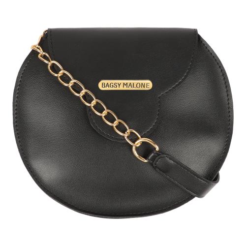 Bagsy Malone Round Shape Stylish Flap Adjustable Sling bag for Women