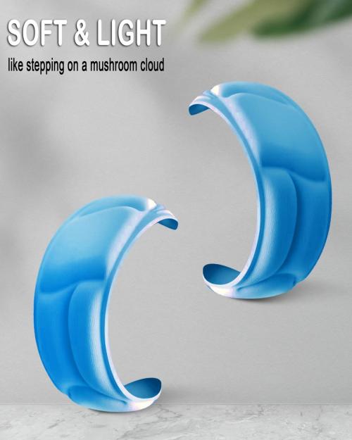 Flow Memory Foam Shoe Insole Pad Foot Comfortable Insoles Supports Heel & Arch Absorbs Foot Sweat & Moisture. For Men