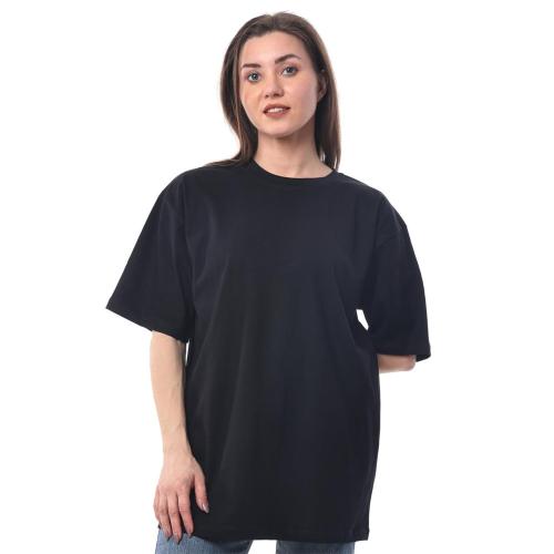 TAKE LOVELY Women Printed Drop-Shoulder Sleeves Oversized Pure Cotton T-Shirt