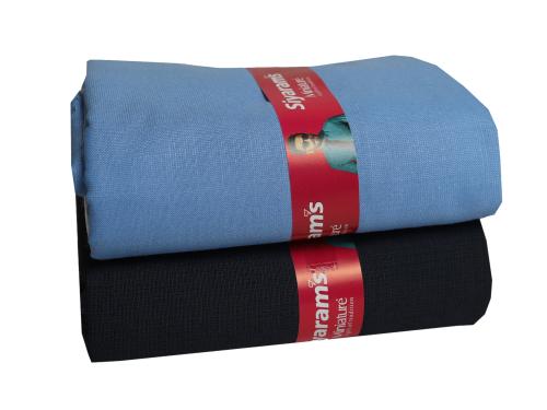 MINIATURE MEN'S 16001 POLYESTER VISCOSE SHIRT AND TROUSERS SET (PLAIN 02, FREE SIZE)