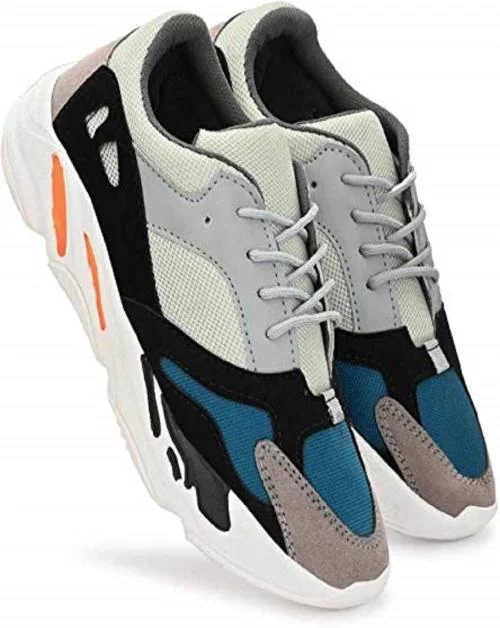 Castoes Sneakers Light Weight Grey Casual Shoes for Men