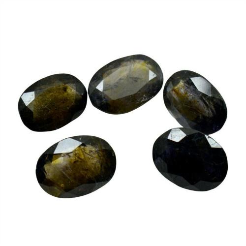 55Carat NaturalDark Iolite at Wholesale Rate Fine Quality 2.25 Ratti 2.04 Carat Oval Shape Kaka Nili Loose Gemstone