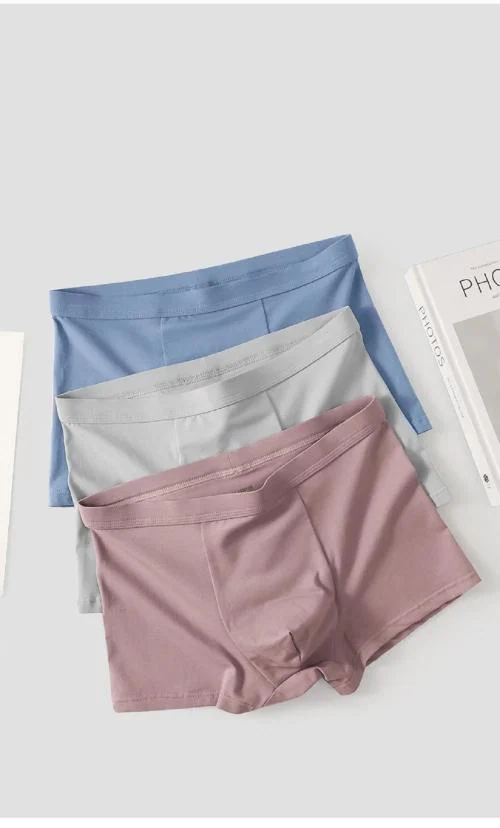 LAK 18 Men's Ultra Soft Ice Silk Lycra Material Comfortable Underwear | Light-Weight | Breathable | Anti-Bacterial (Multi-Colored)(Pack of 3)-XXL