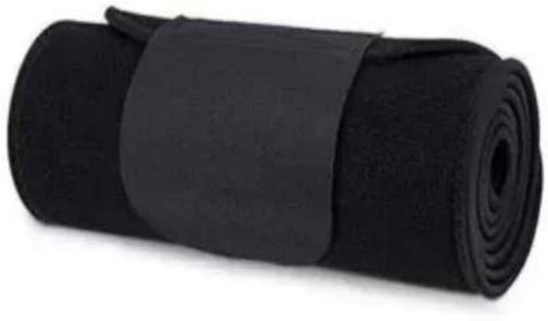 Astound Waist Trainer Sweat Belt Mens Womens Body Cincher Shaper Tummy Wrap Band Black