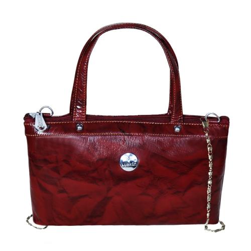 Buy LuckOn Maroon Leather Clutch Bag R19 Online at Best Prices in India JioMart.