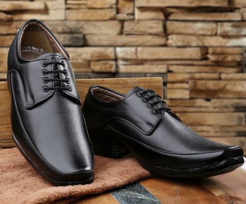 Smoky Black Men's Formal Shoes