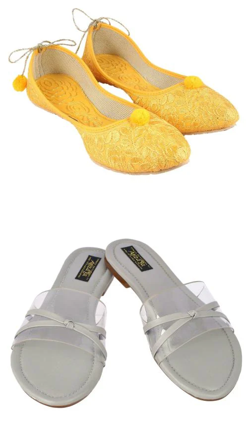 Atizaya Women combo Flats/Women sandal combo/Sandal for Women