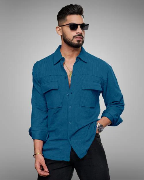 EYEBOGLER MENS RELAX FIT CASUAL SHIRT