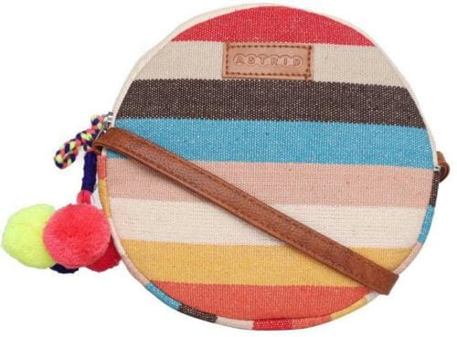 Astrid Womens Multicolor Sling Bag