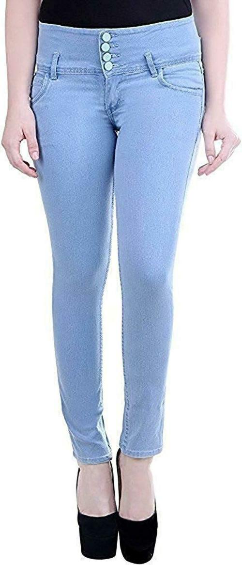 Queenie Women White Denim Women Jeans