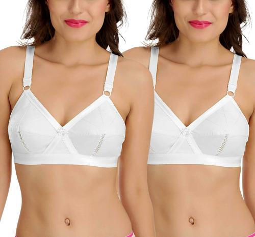 SONA Women's Perfecto Cotton Full Coverage Non Padded Minimizer Bra
