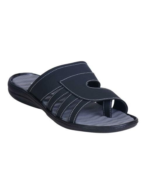 Buy Ajanta Men Sandals & Slippers BLACK Online at Best Prices in India