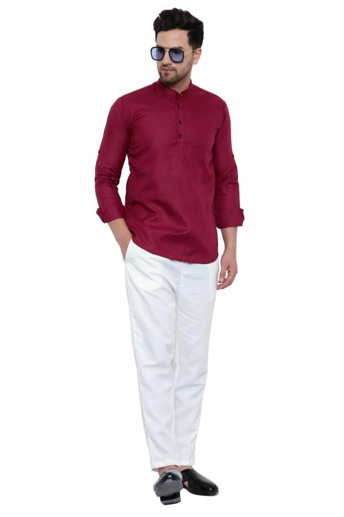 RYLEN Men's Short Kurta Pant Set