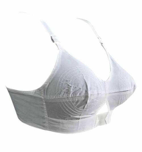 U-LIGHT APPARELS Women White Cotton Bra (36)