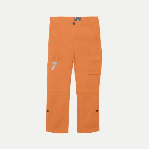 Rad Prix Boys Orange Cargo Pants
