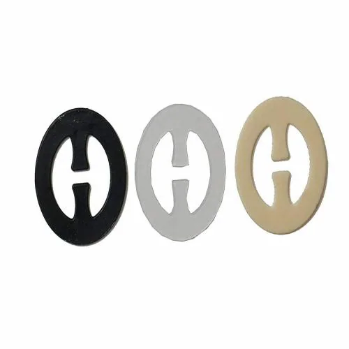 Glus Women Bra Straps Clips , Make Everybra Racerback bra , Pack of 3 , Shape-Oval