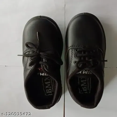 FOOTPAID PRESENT School & Formal Shoes-16-Size-9-9.5 Years-Black