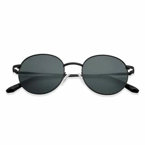 Vincent Chase Unisex Black Full Rim Round Sunglasses - VC S13112