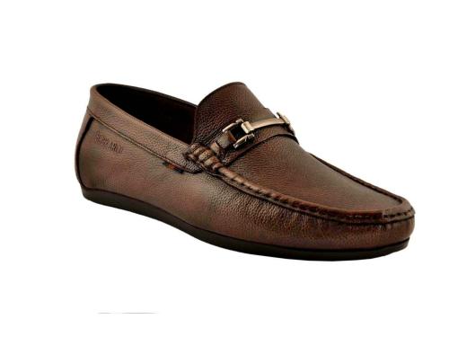 Buckaroo: IVAN Genuine Leather Brown Casual Loafer For Mens