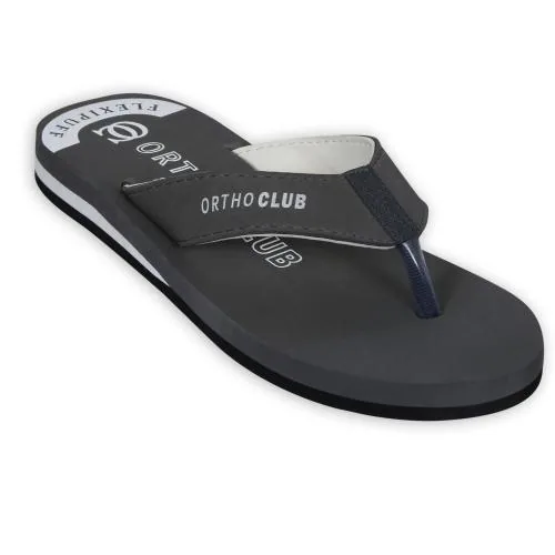 ORTHO CLUB Ultra Soft Ortho Slippers for Women Orthopedic Non-Slip Lightweight Durable Cushion Comfortable Flat Casual Stylish Dr Chappals and House Flip flops For Men