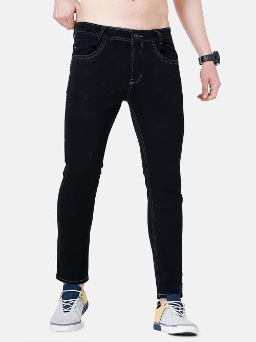 Jean Cafe Super Slim Fit Rare Vintage Collections DENIM JEANS Black Size 32