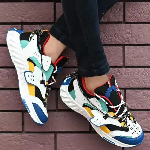 Arivo Men's Multicolor Fit Comfort Mesh Running Lace-Ups Sports Shoes