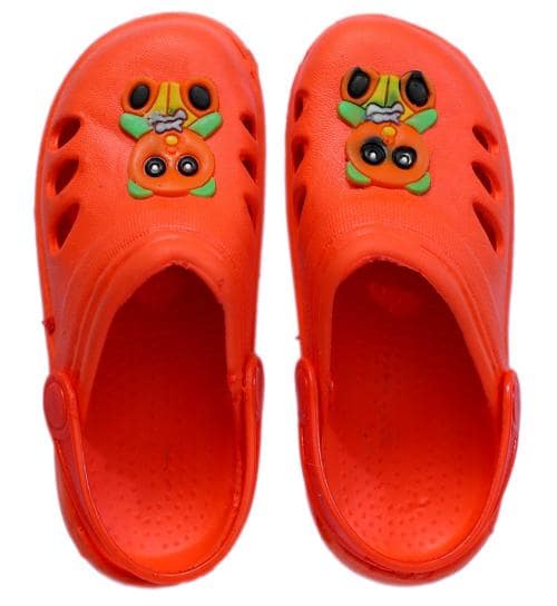 MGRS Kids Flip Flops & Slipper/ Boys & Girls Slip on Crocs Orange