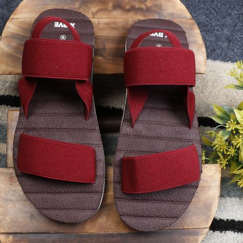 X BYE Mens Maroon Flip-Flops & Slippersl FLIP FLOP FOR MEN l MEN SLIPPERS l MEN SANDALS