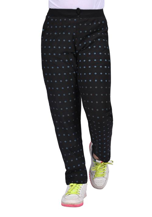 IndiWeaves Girls Cotton Printed Lower Track Pant (Pack of 1)