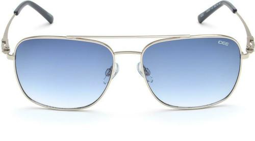 IDEE Gradient Retro Square Men Sunglasses- (58 ,Silver)