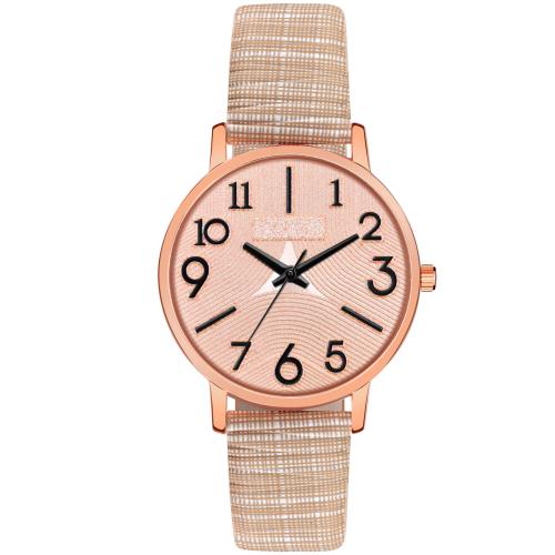 LORETTA Trending Orange Color Slim Belt Analog Watch For Girls & Women