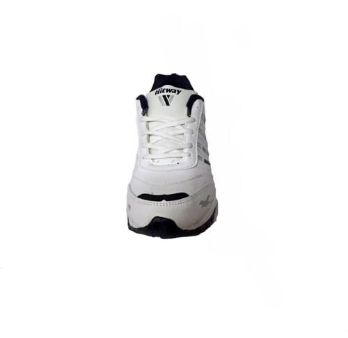 Hitway Running Shoes For Men (White, Black)