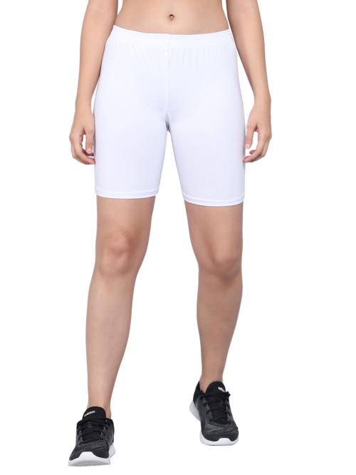 NGT White Soft Cotton Cycling Shorts (S)