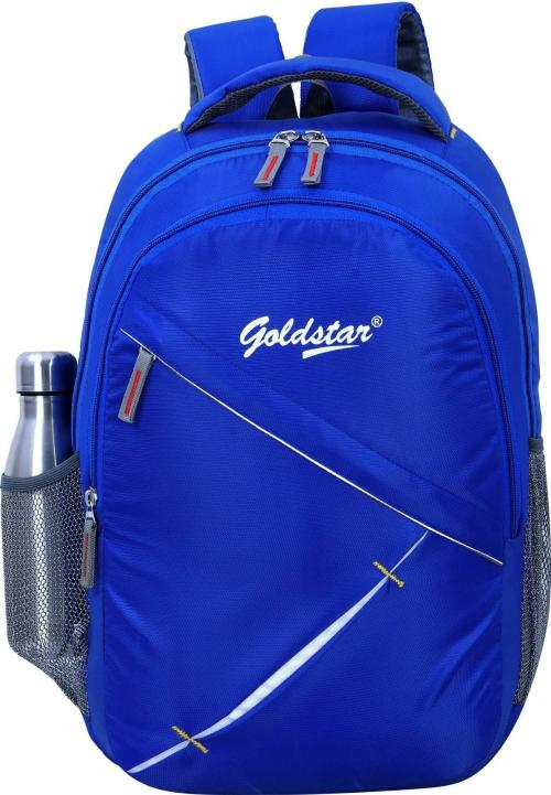 GOLD STAR Royal Blue Pu Laptop Backpack 28 L