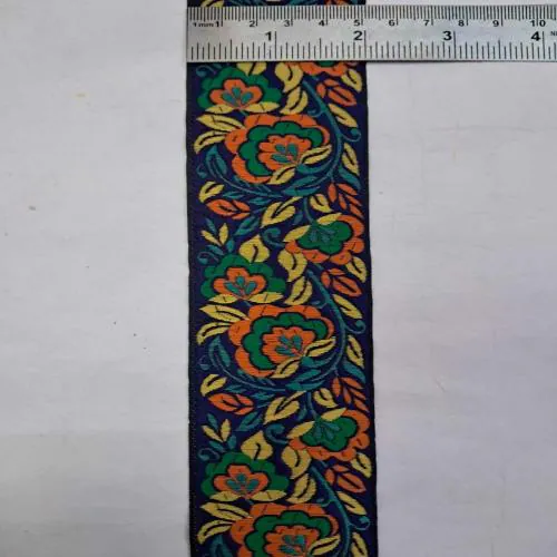 VARNI LACE BORDER 2 inch Broad & 9 Mtr Length Designer Lace for Saree